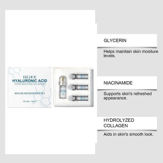 Sérum Microagujas Niacinamida — Kit Hidratación Profunda