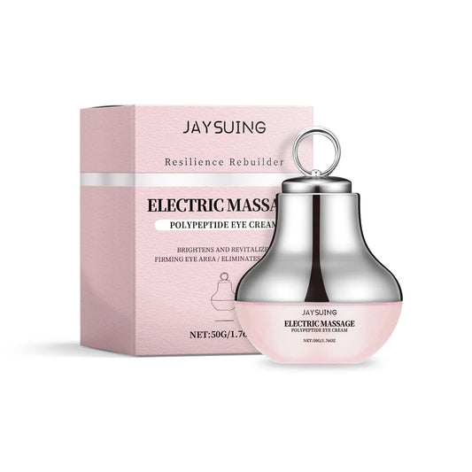 Sérum Contorno de Ojos con Masajeador Eléctrico en Rodillo · Reafirmante, Hidratante y Antiojeras