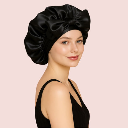 Gorro de Satén Premium — Protección Nocturna para Todo Tipo de Cabello