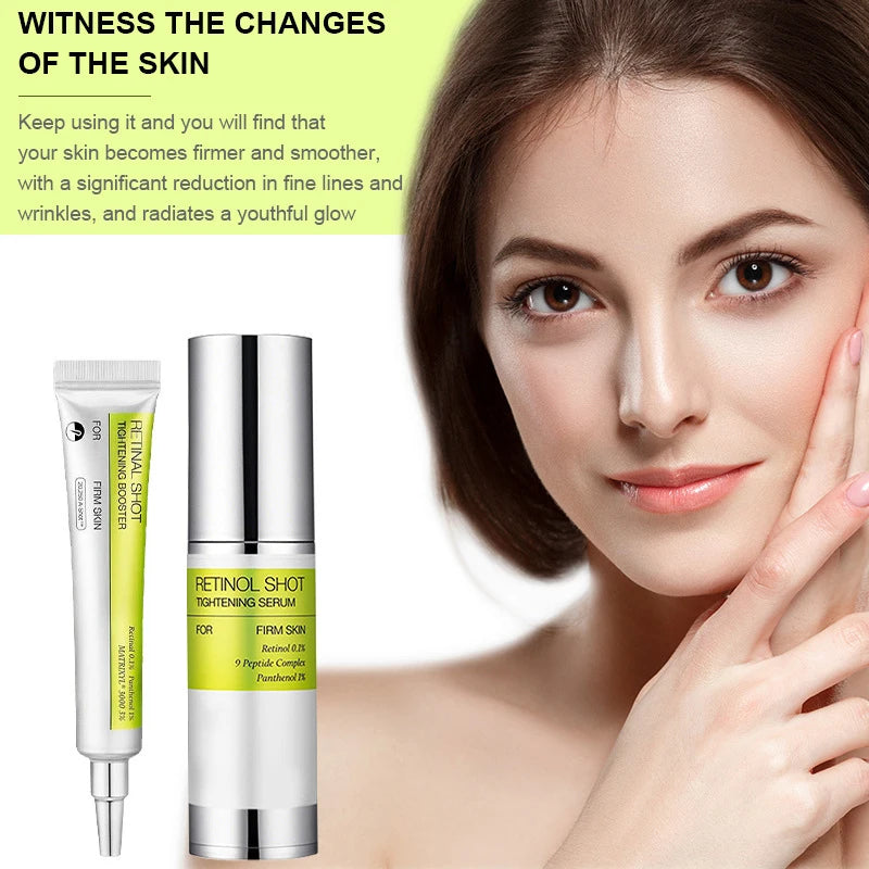 Ritual Retinol · Suero Vitamina A + Crema Contorno de Ojos LANBENA