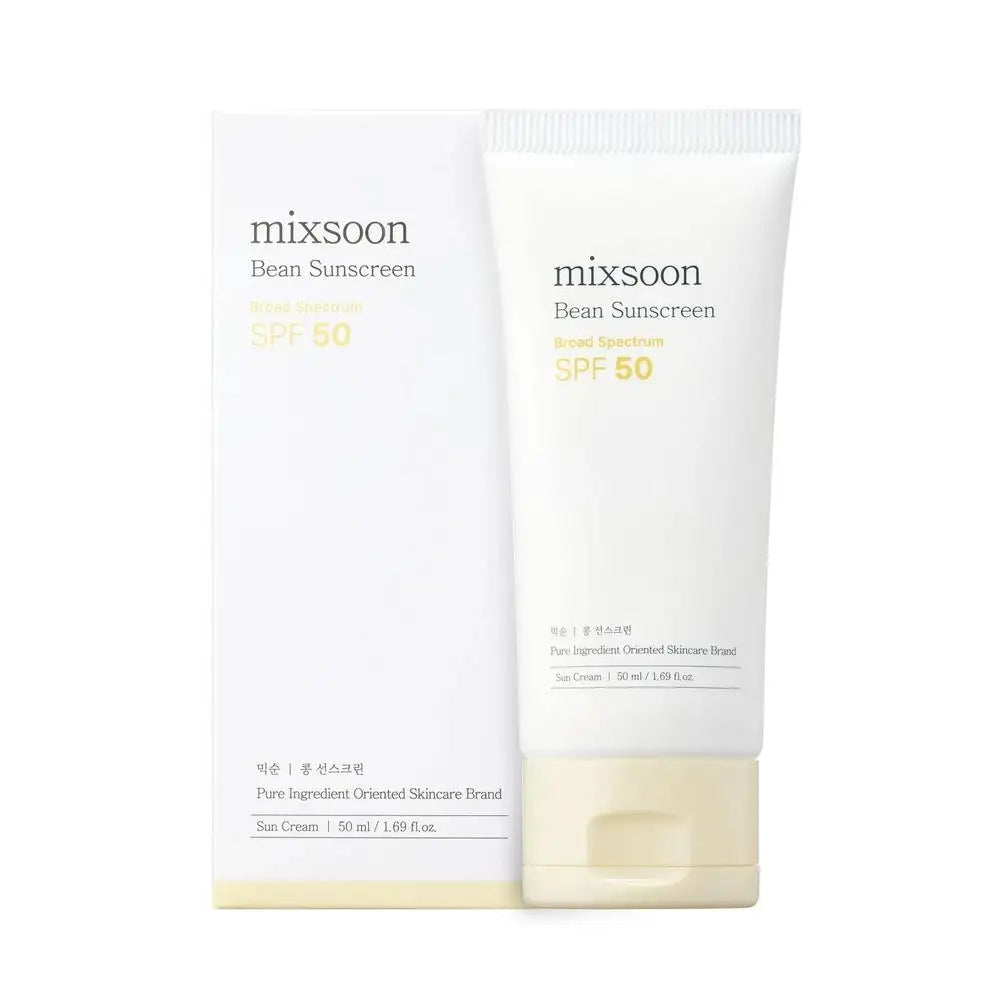 Mixsoon · Crema Hidratante Facial con SPF50 · Fórmula Natural Calmante e Iluminadora