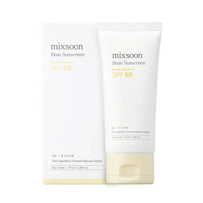 Mixsoon · Crema Hidratante Facial con SPF50 · Fórmula Natural Calmante e Iluminadora
