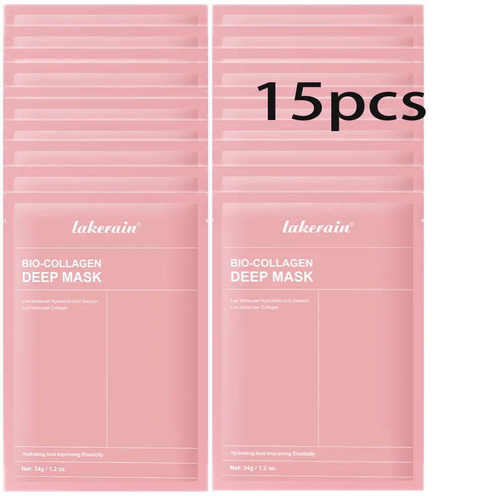 Mascarilla de Colágeno e Hidrogel · Tratamiento Intensivo Antienvejecimiento e Hidratante