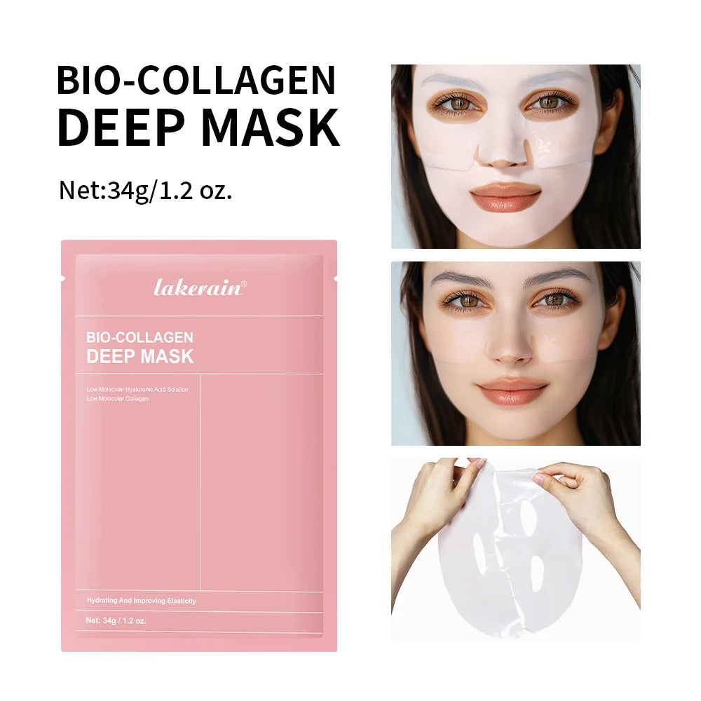 Mascarilla de Colágeno e Hidrogel · Tratamiento Intensivo Antienvejecimiento e Hidratante