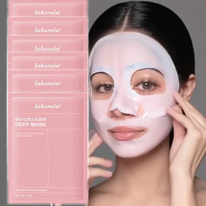 Mascarilla de Colágeno e Hidrogel · Tratamiento Intensivo Antienvejecimiento e Hidratante
