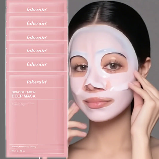 Mascarilla de Colágeno e Hidrogel · Tratamiento Intensivo Antienvejecimiento e Hidratante