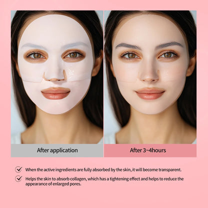 Mascarilla de Colágeno e Hidrogel · Tratamiento Intensivo Antienvejecimiento e Hidratante