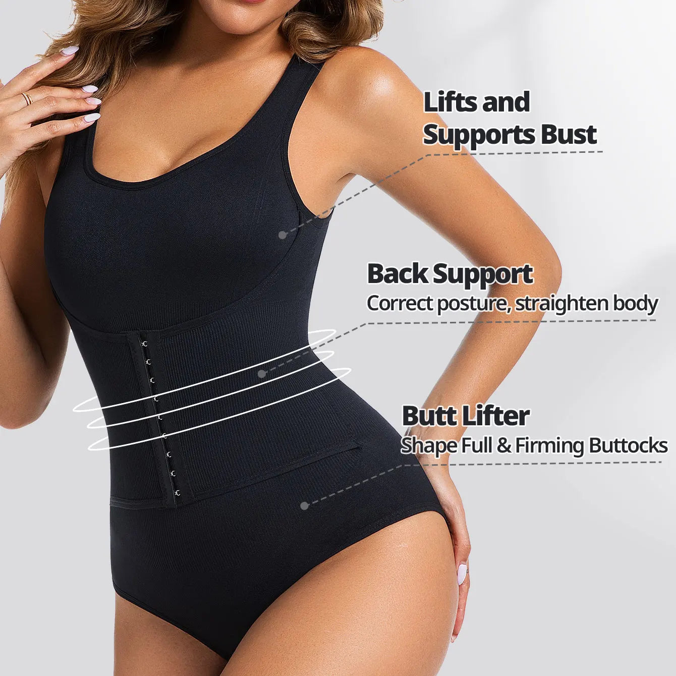 Faja Moldeadora Body para Mujer | Control de Abdomen y Cintura