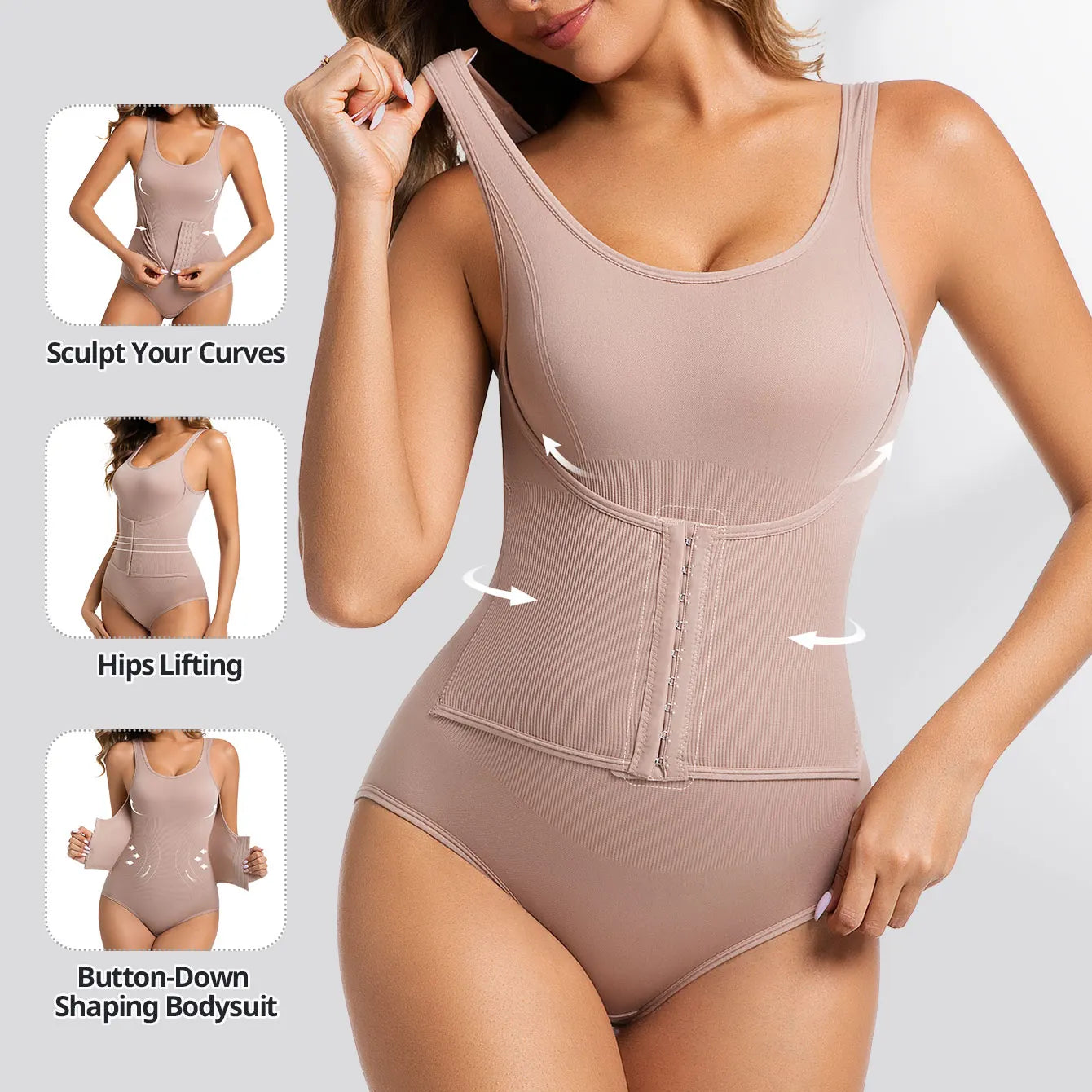 Faja Moldeadora Body para Mujer | Control de Abdomen y Cintura