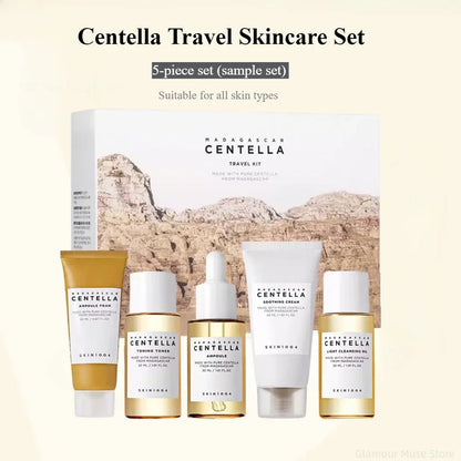 SKIN1004 · Kit de Viaje con Centella Asiática · Set Mini 5 Piezas Calmante y Purificante