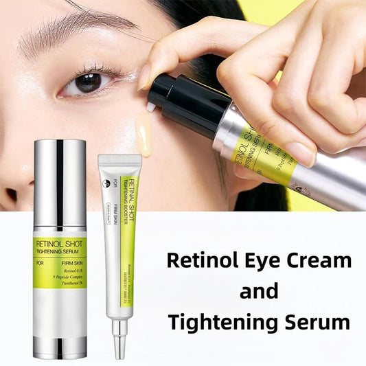Ritual Retinol · Suero Vitamina A + Crema Contorno de Ojos LANBENA