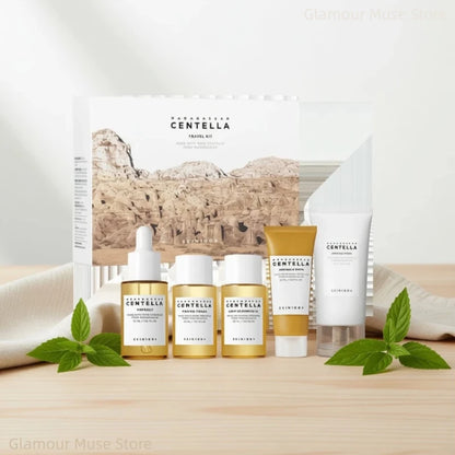 SKIN1004 · Kit de Viaje con Centella Asiática · Set Mini 5 Piezas Calmante y Purificante
