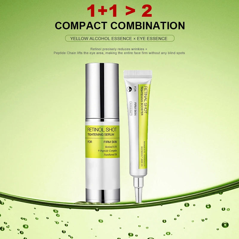 Ritual Retinol · Suero Vitamina A + Crema Contorno de Ojos LANBENA