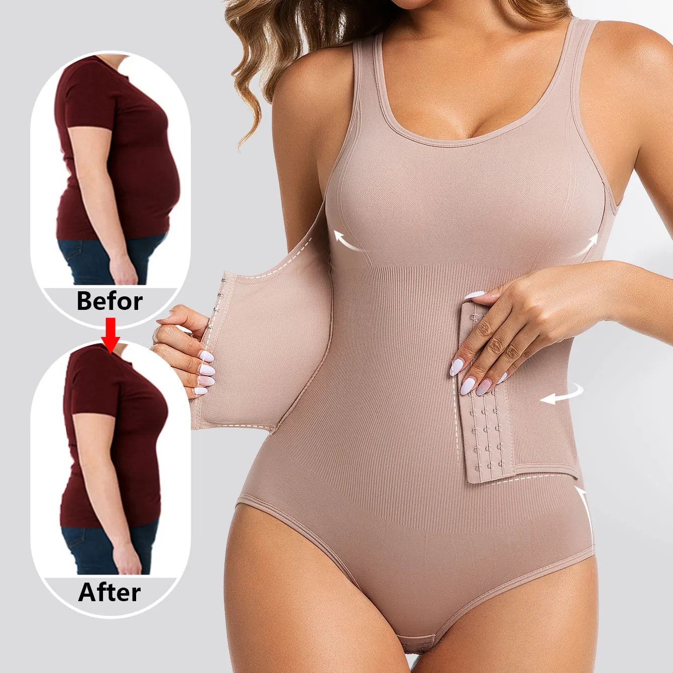Faja Moldeadora Body para Mujer | Control de Abdomen y Cintura